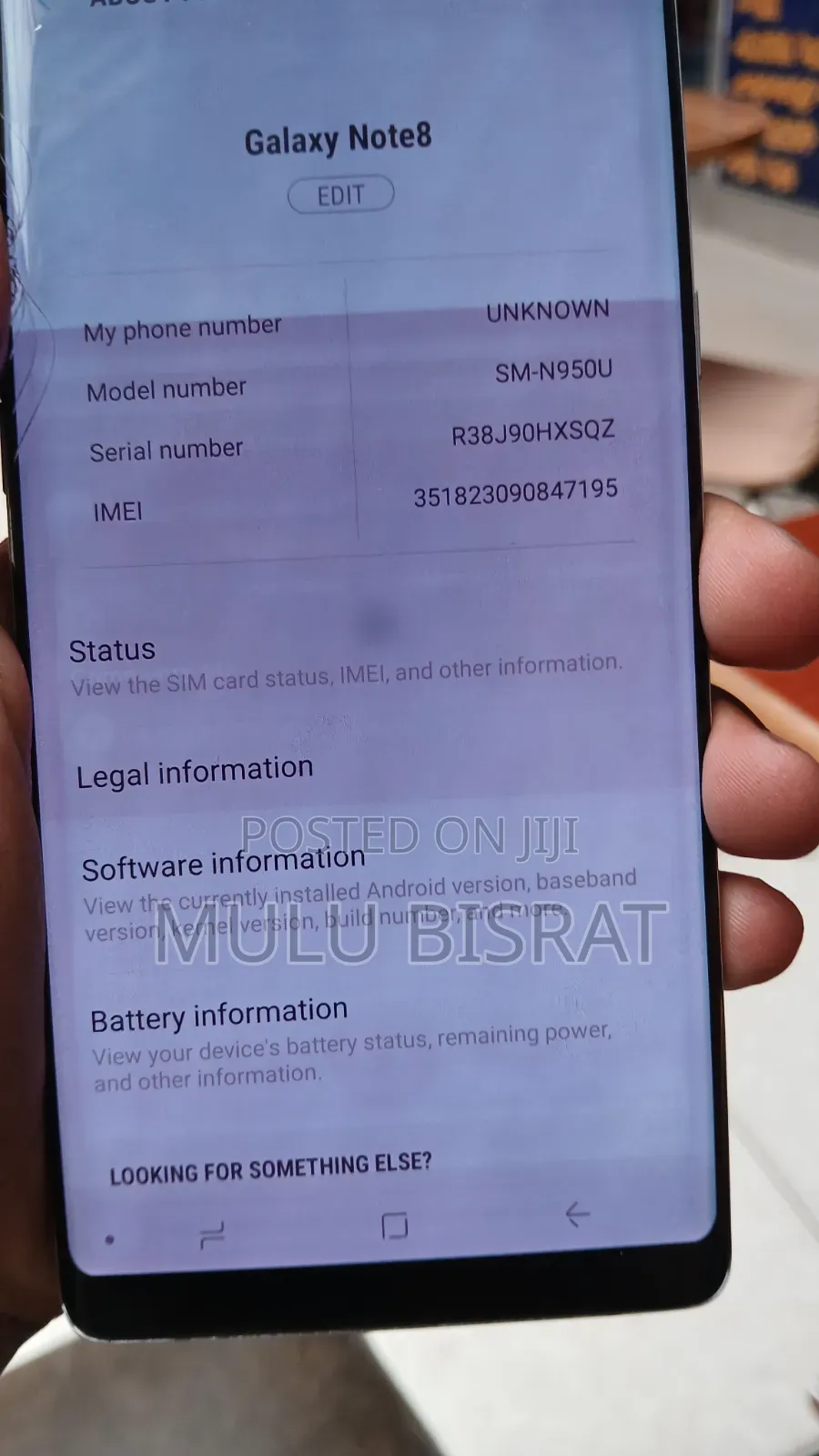 Samsung Galaxy Note 8 64 GB Blue