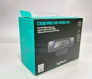 Logitech C920 HD Pro Webcam 1080p USB Widescreen Built in Mic Black