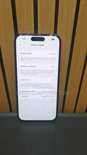 New Apple iPhone 15 128 GB Gray