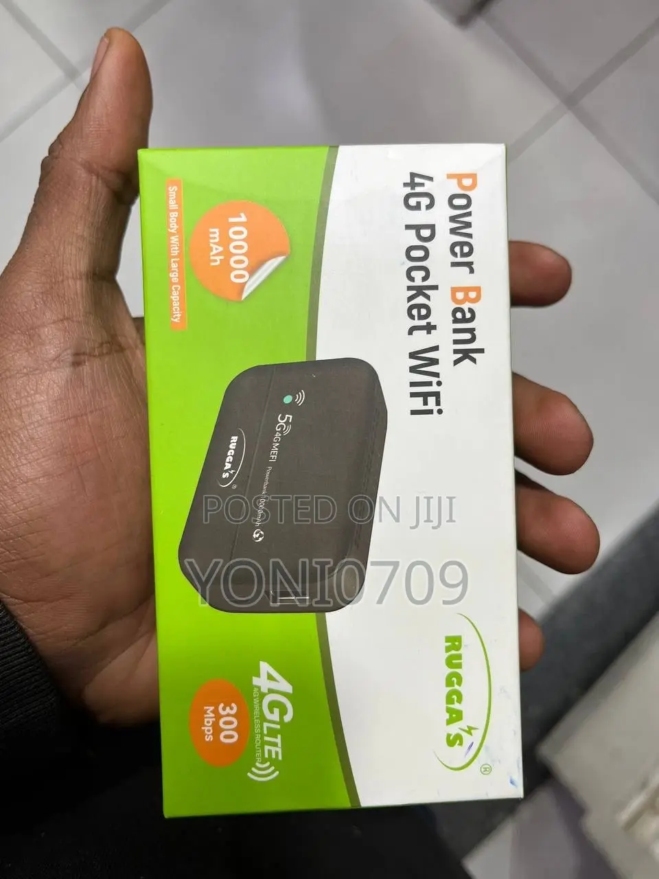 Ruggas Powerbank and Router