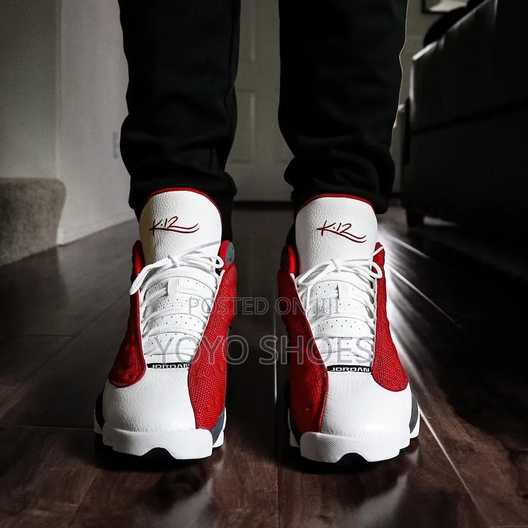 Nike Air Jordan 13 Retro "Red Flint "Unisex Fashion Boots Shoes