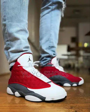 Nike Air Jordan 13 Retro "Red Flint "Unisex Fashion Boots Shoes