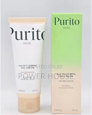 PURITO Oat-in Calming Gel Cream | Lightweight Hydrating Moisturizer