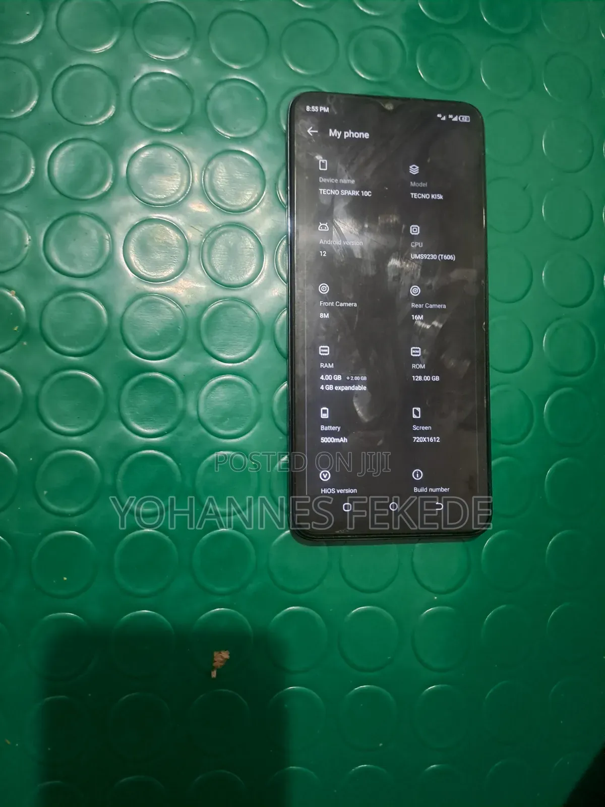 Tecno Spark 10C 128 GB Black