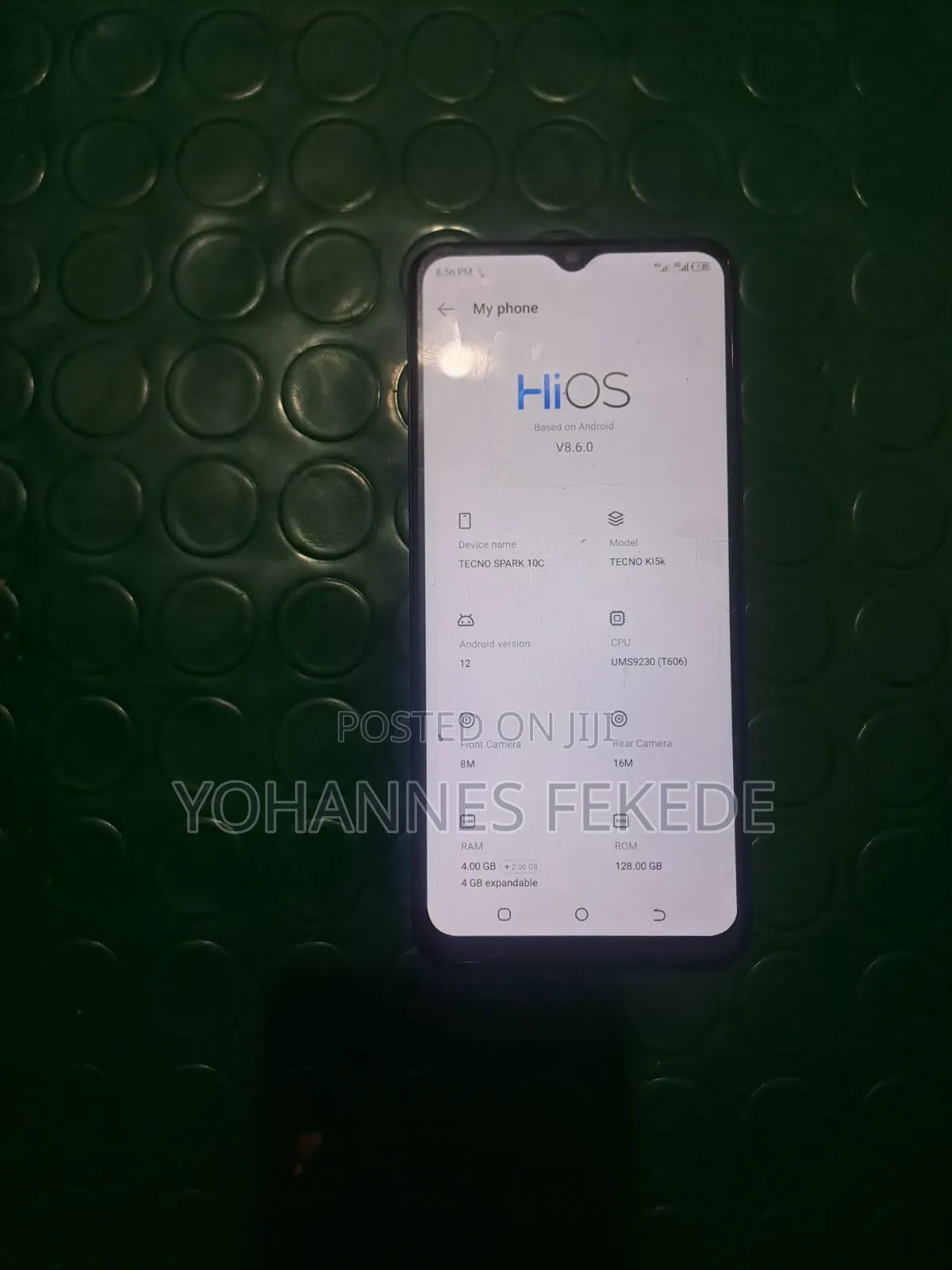 Tecno Spark 10C 128 GB Black