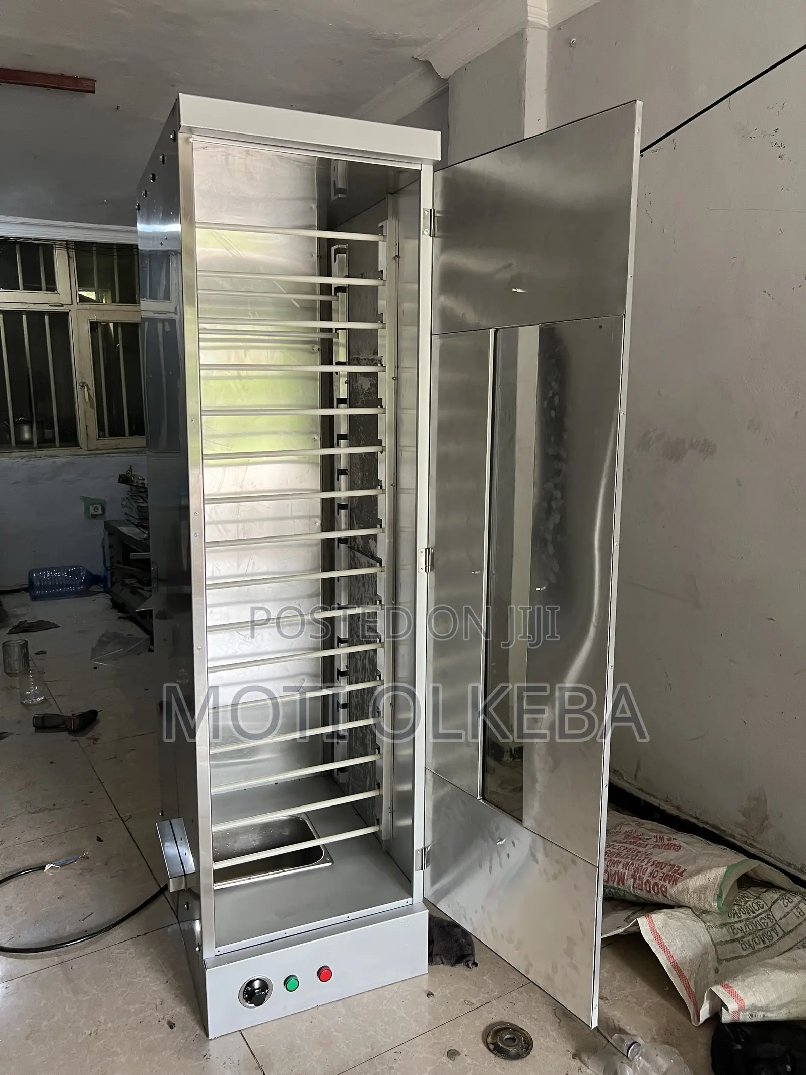 16 Tray Proofer Steam. ባለ 16 ፓትራ ማኮፈሻ ስቲመር