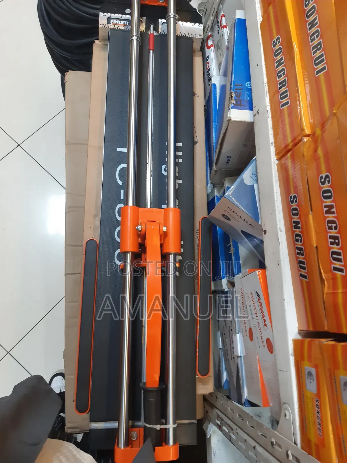 FINDER Manual Tile Cutter (የሴራሚክ መቁረጫ ማሽን)