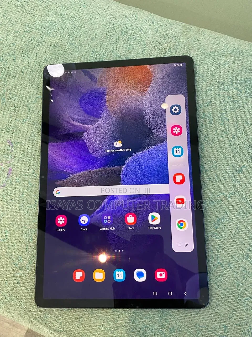 New Samsung Galaxy Tab S7 FE 128 GB Black
