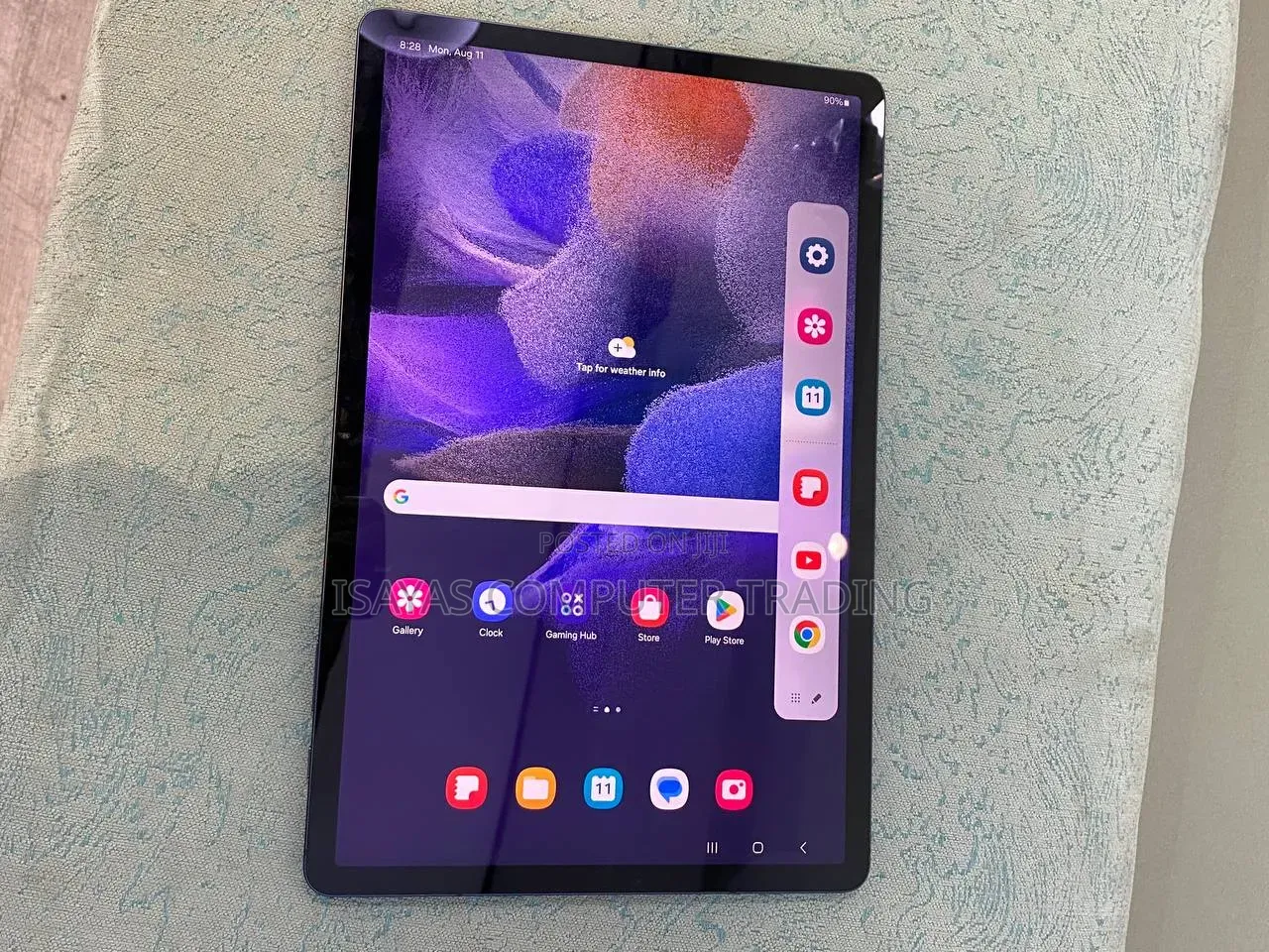 New Samsung Galaxy Tab S7 FE 128 GB Black