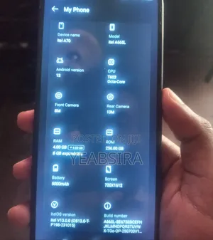 Itel A70 256 GB Black