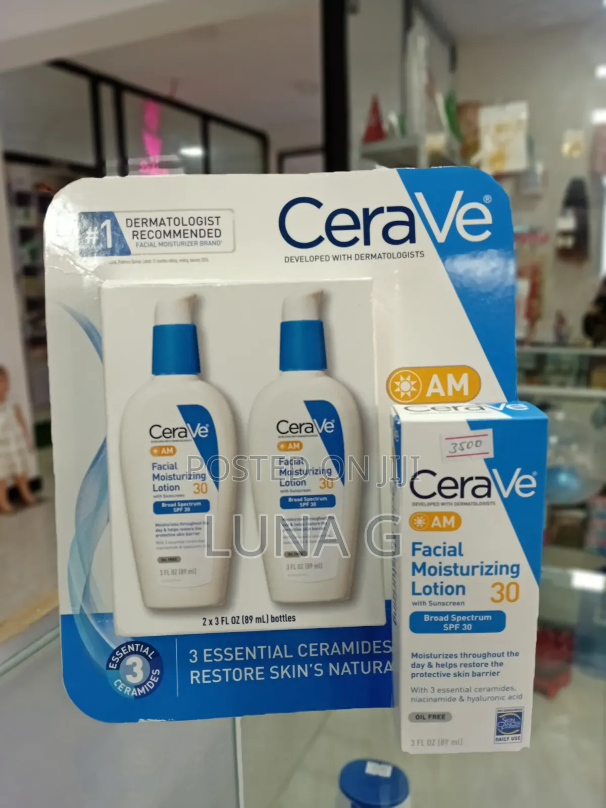 CeraVe AM Facial Moisturizing Lotion SPF 30