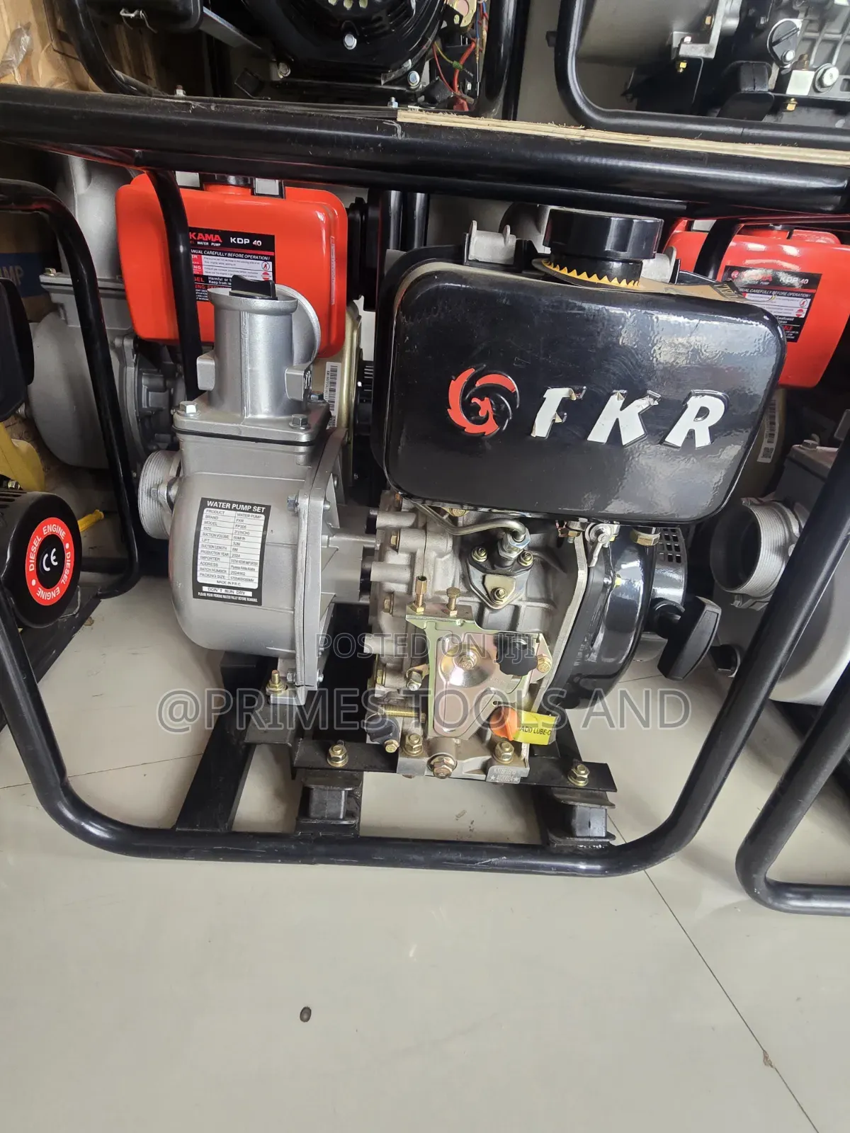 FKR 3 Inch Diesel Water Pump