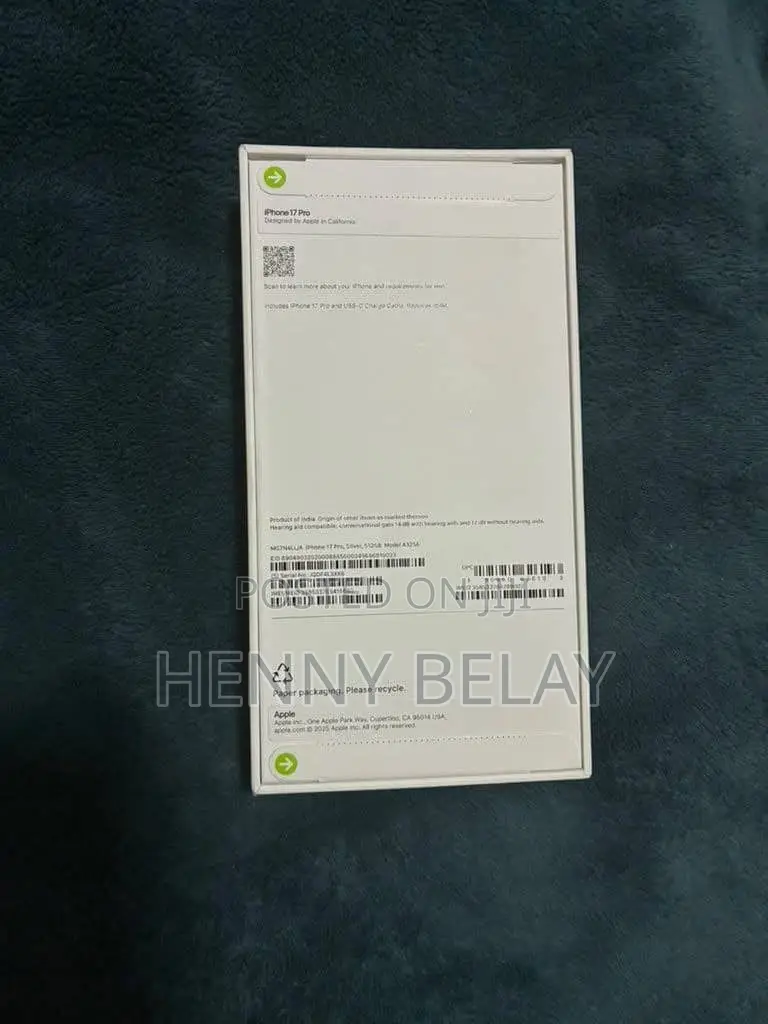New Apple iPhone 17 Pro 512 GB White