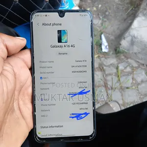 Samsung Galaxy A16 128 GB Black