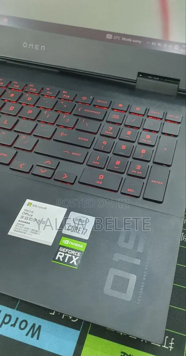New Laptop HP Omen 15 16GB Intel Core i7 SSD 512GB