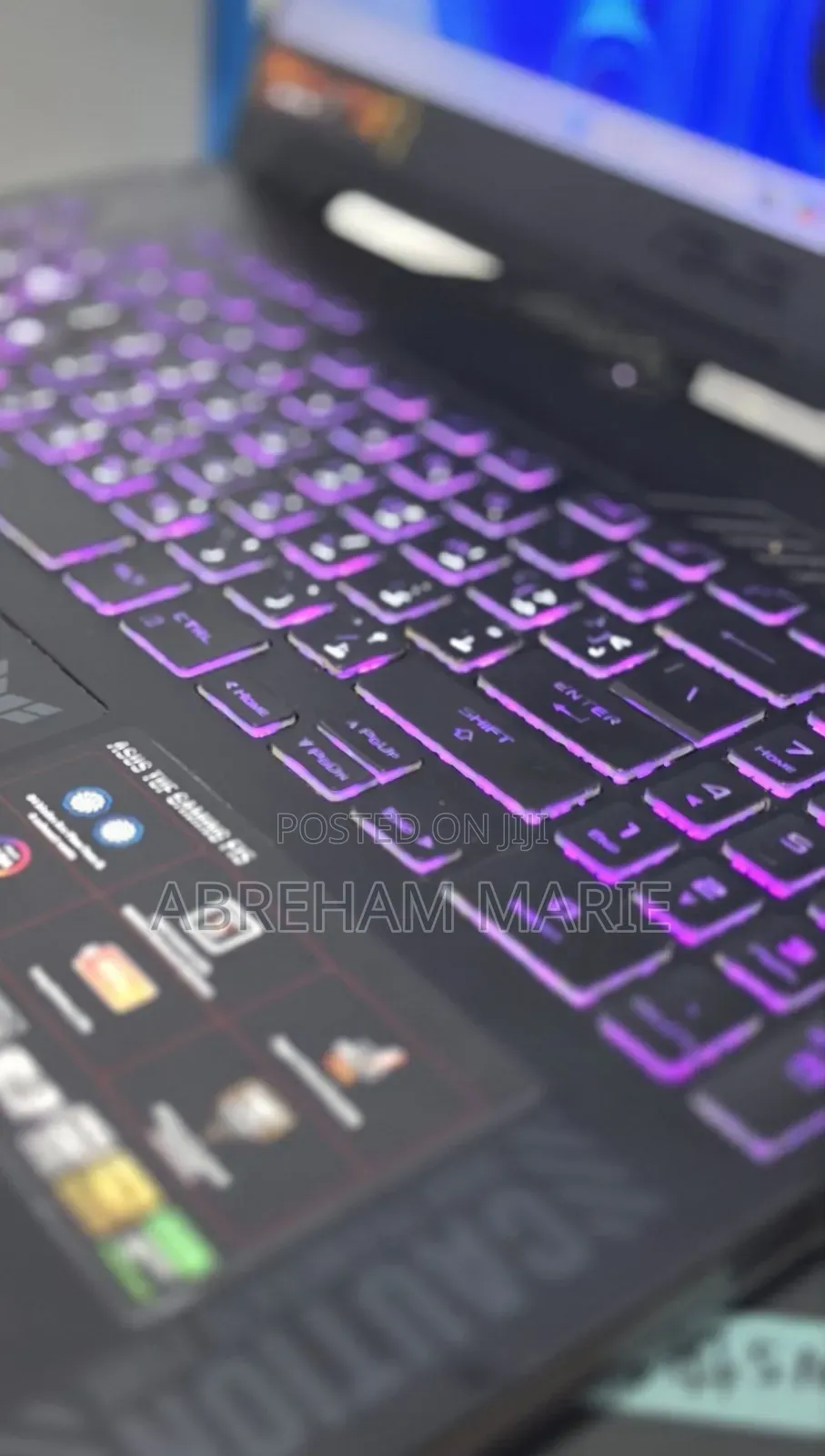 New Laptop Asus TUF Dash F15 16GB Intel Core i7 SSD 1T