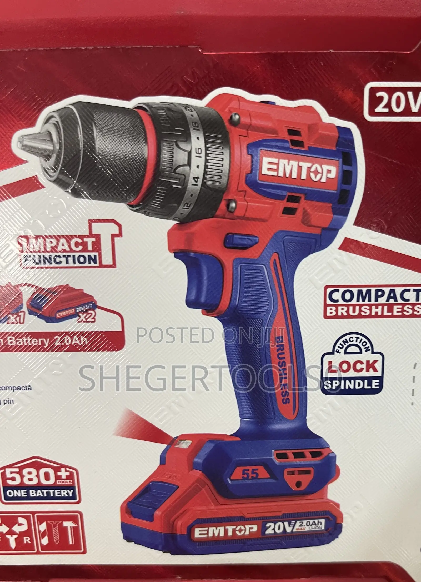 Emtop Chargeble Drill