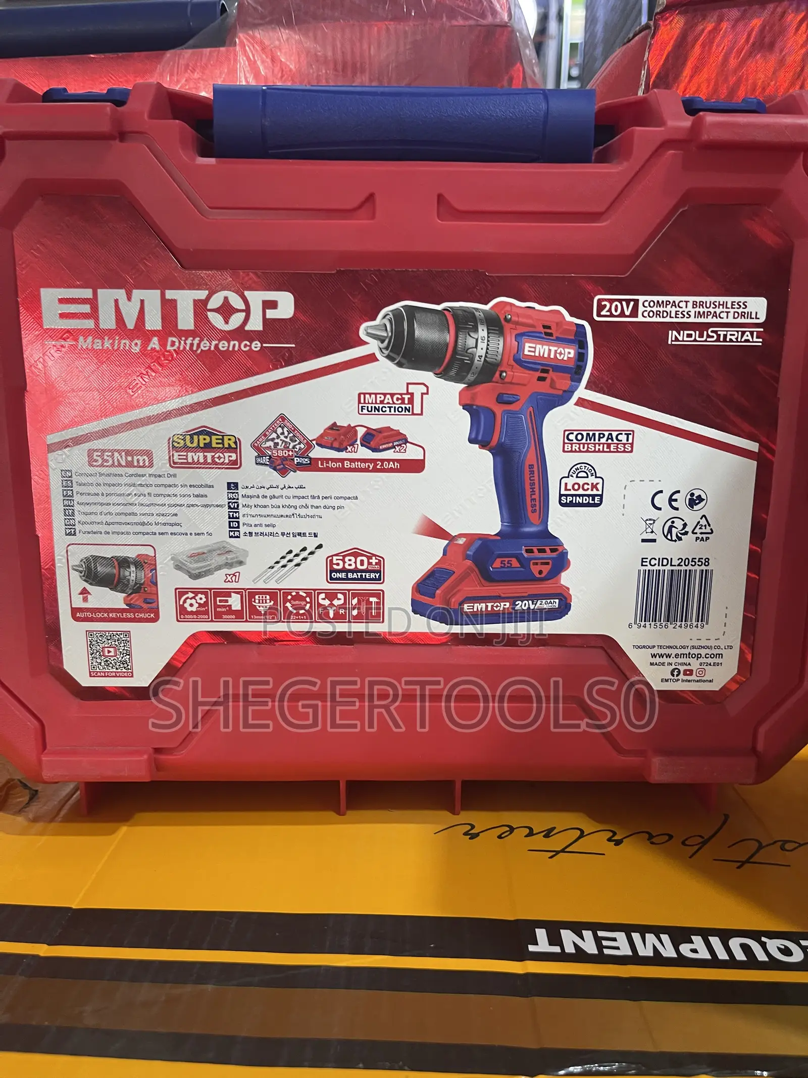 Emtop Chargeble Drill