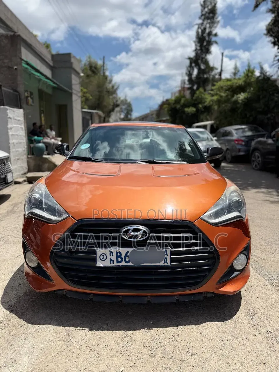 Hyundai Veloster 2014 Orange