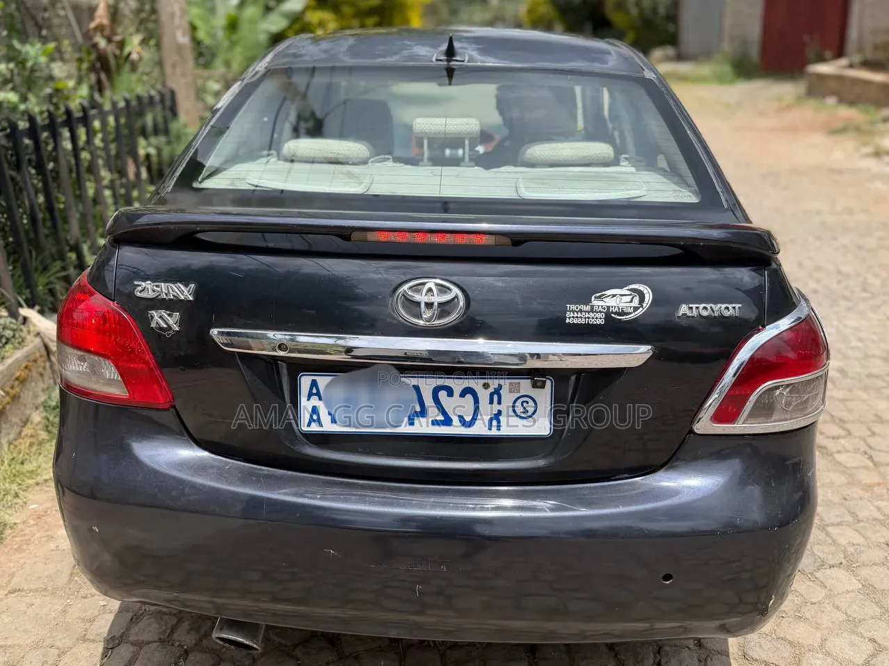 Toyota Yaris 2007 Black