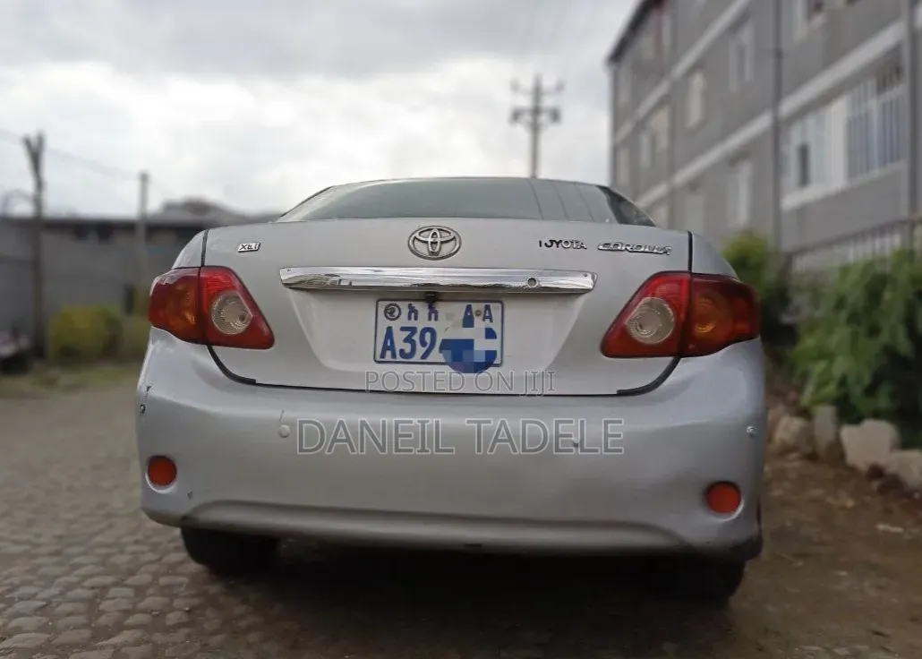 Toyota Corolla 2008 Silver