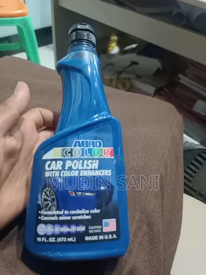 ABRO Blue Car Polish & Scratch Remover (Made in U.S.A) - ኦርጅናል ፖሊሽ