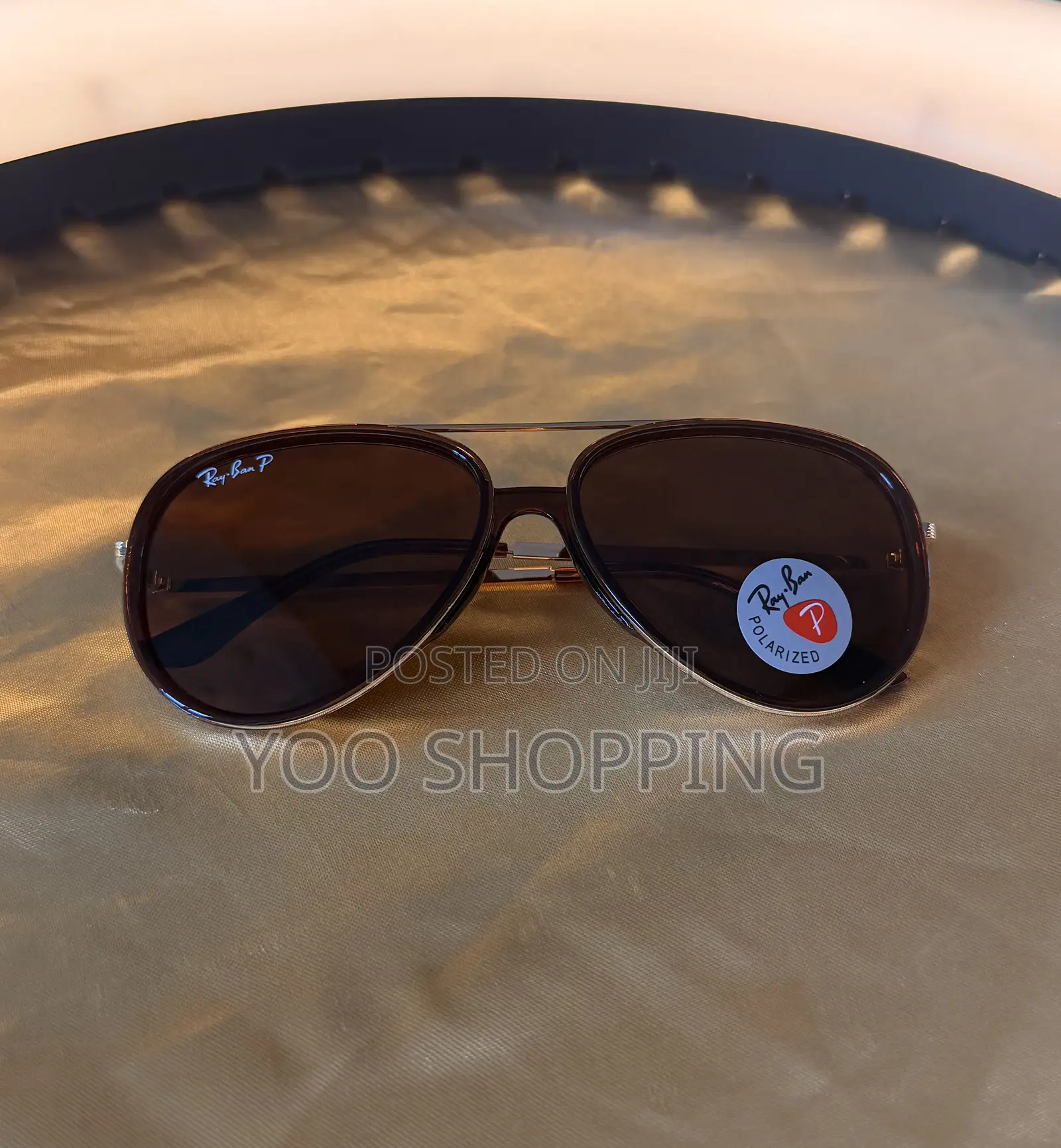 Brown Frame RayBan Sunglasses