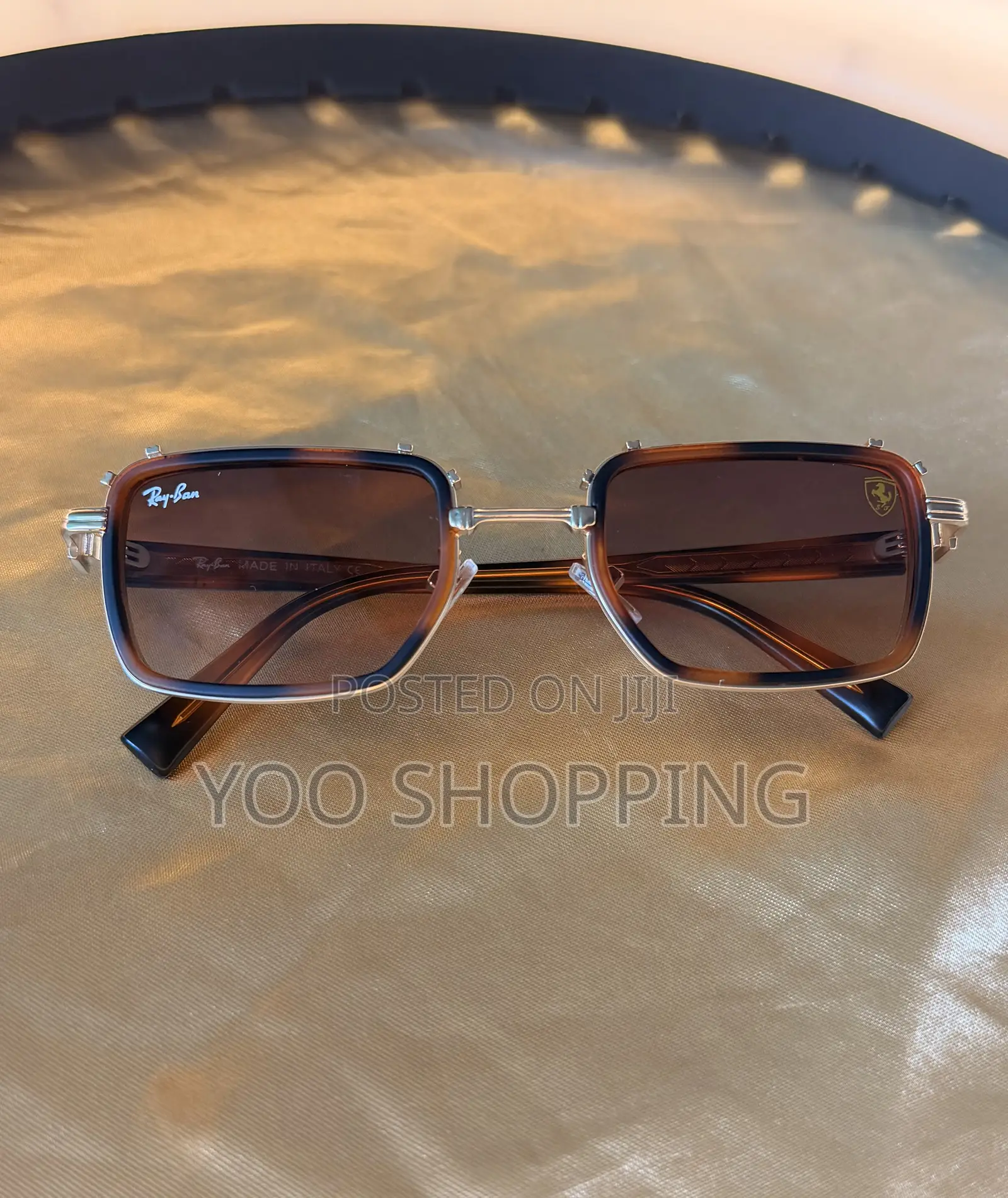 Brown Frame RayBan Sunglasses