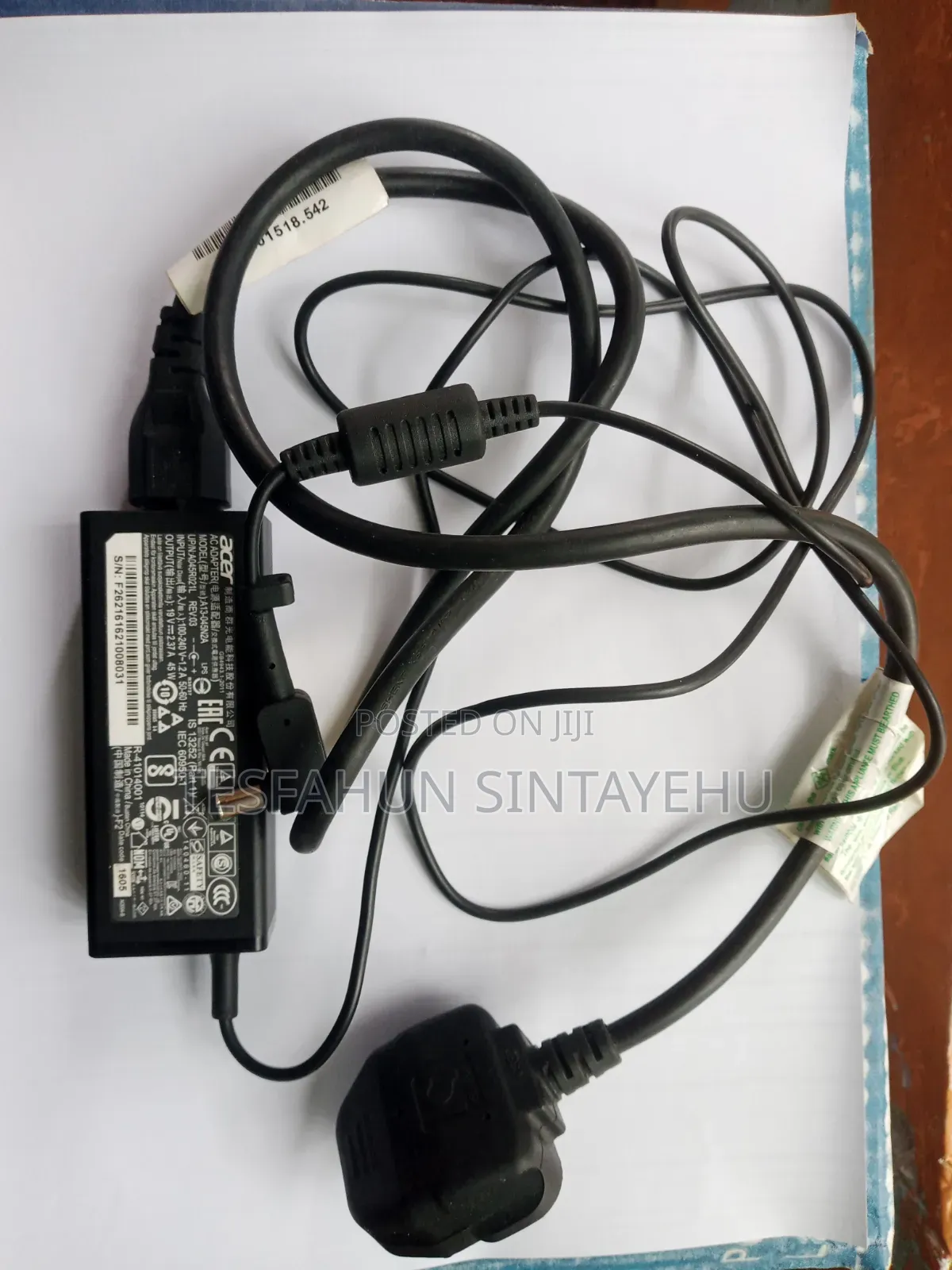 Origional Dell and Acer Adapter