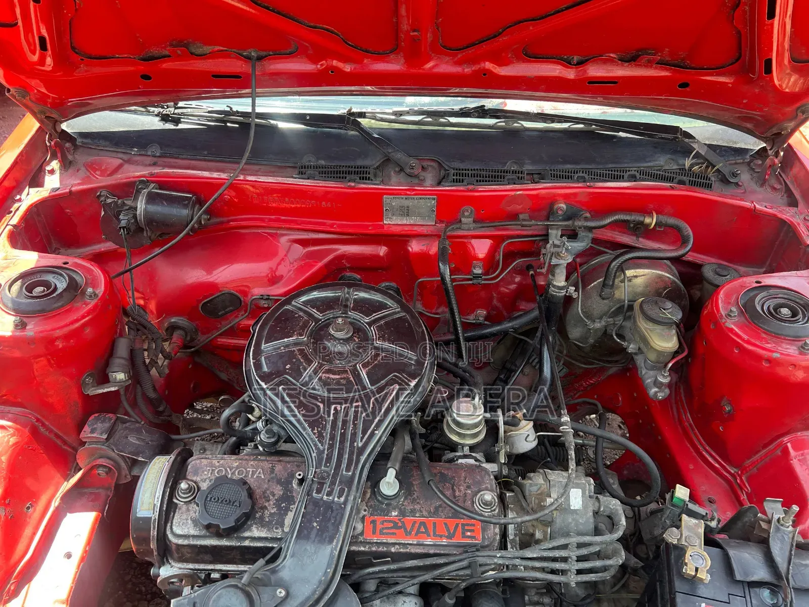 Toyota Corolla 1986 Red