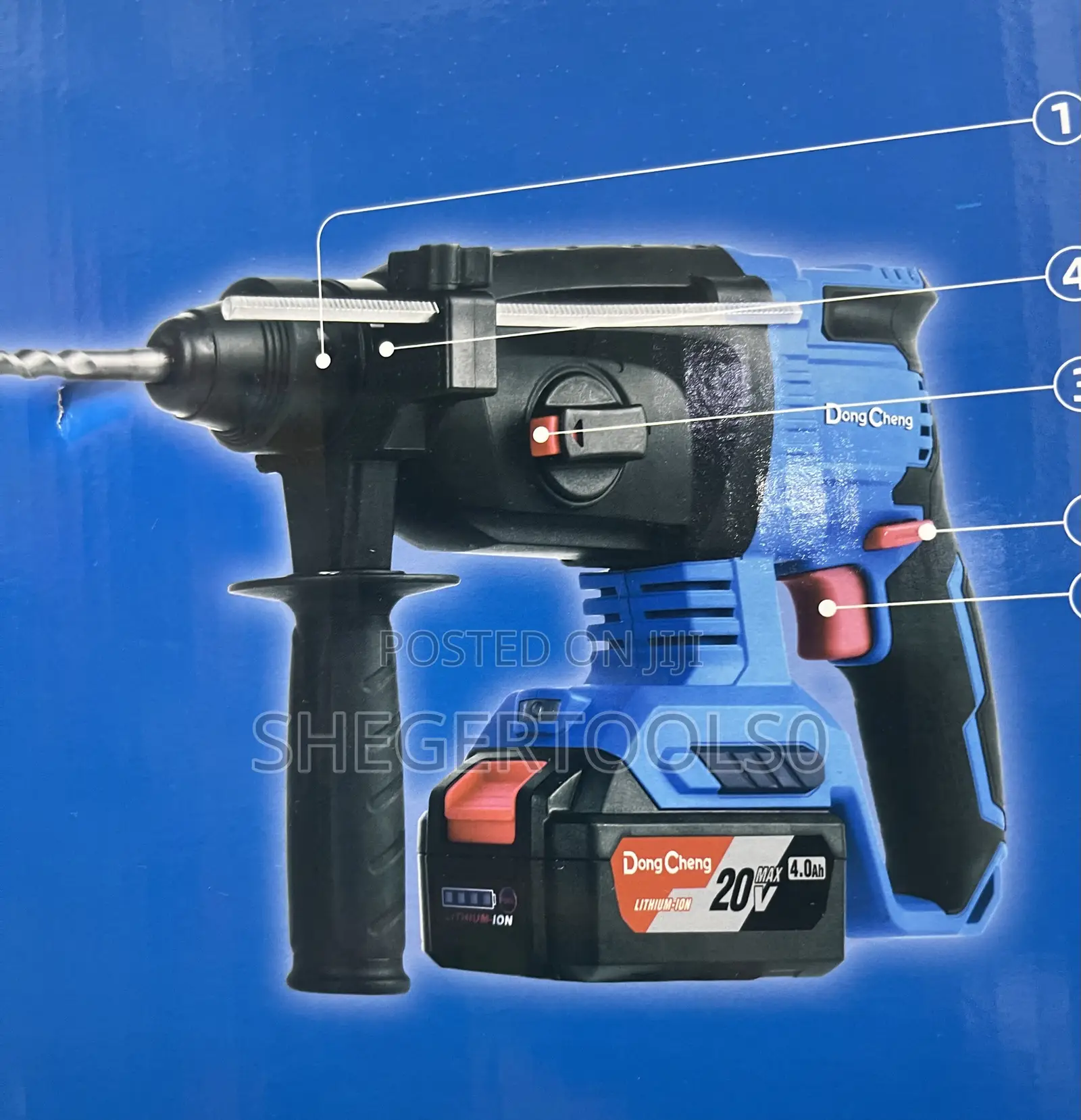 Dongcheng Chaegeble Hammer Drill