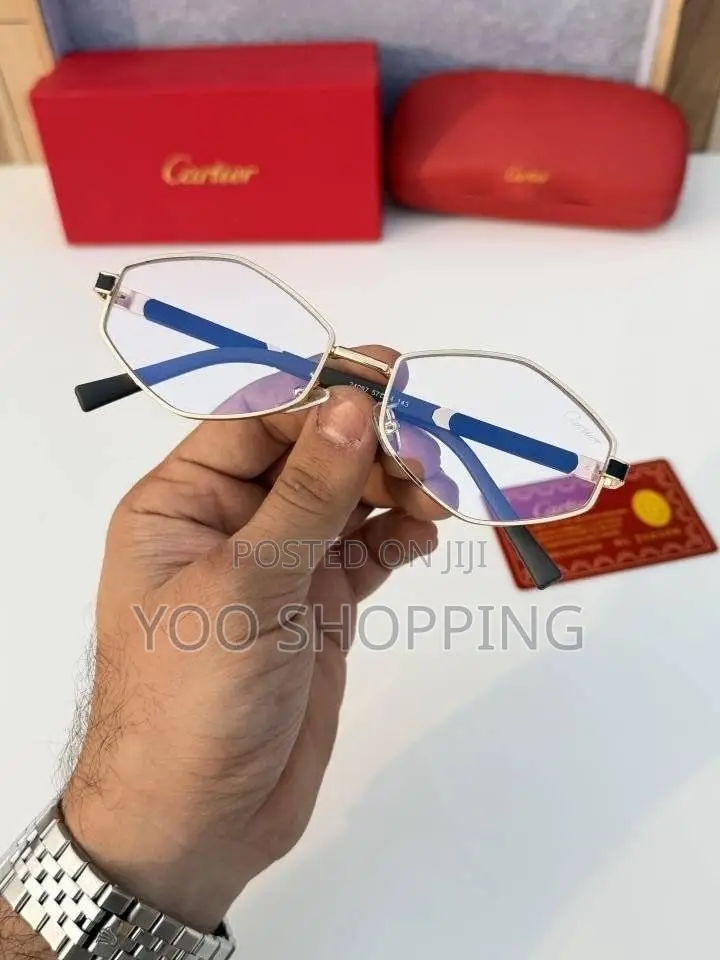 Cartier Silver Frame Sunglasses