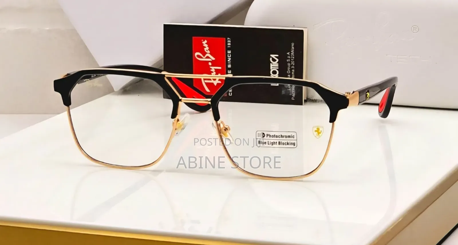Ray-Ban Ferrari Edition Photochromic Sunglasses - 3 Frame Colors
