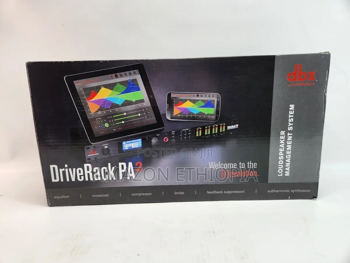 DBX DriveRack PA2 - Professional Loudspeaker Management System