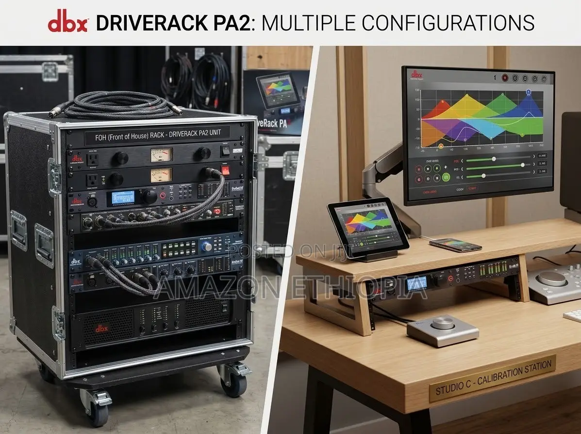 DBX DriveRack PA2 - Professional Loudspeaker Management System
