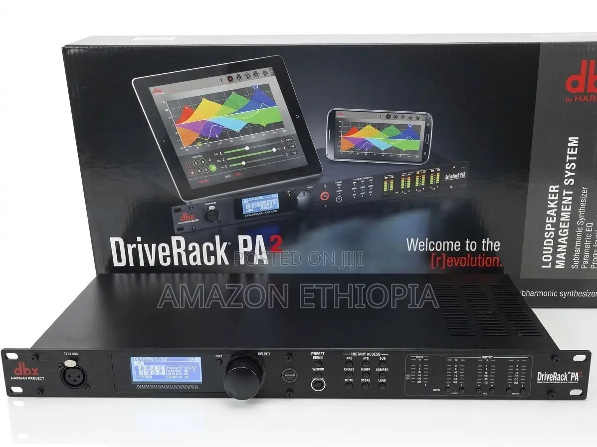 DBX DriveRack PA2 - Professional Loudspeaker Management System