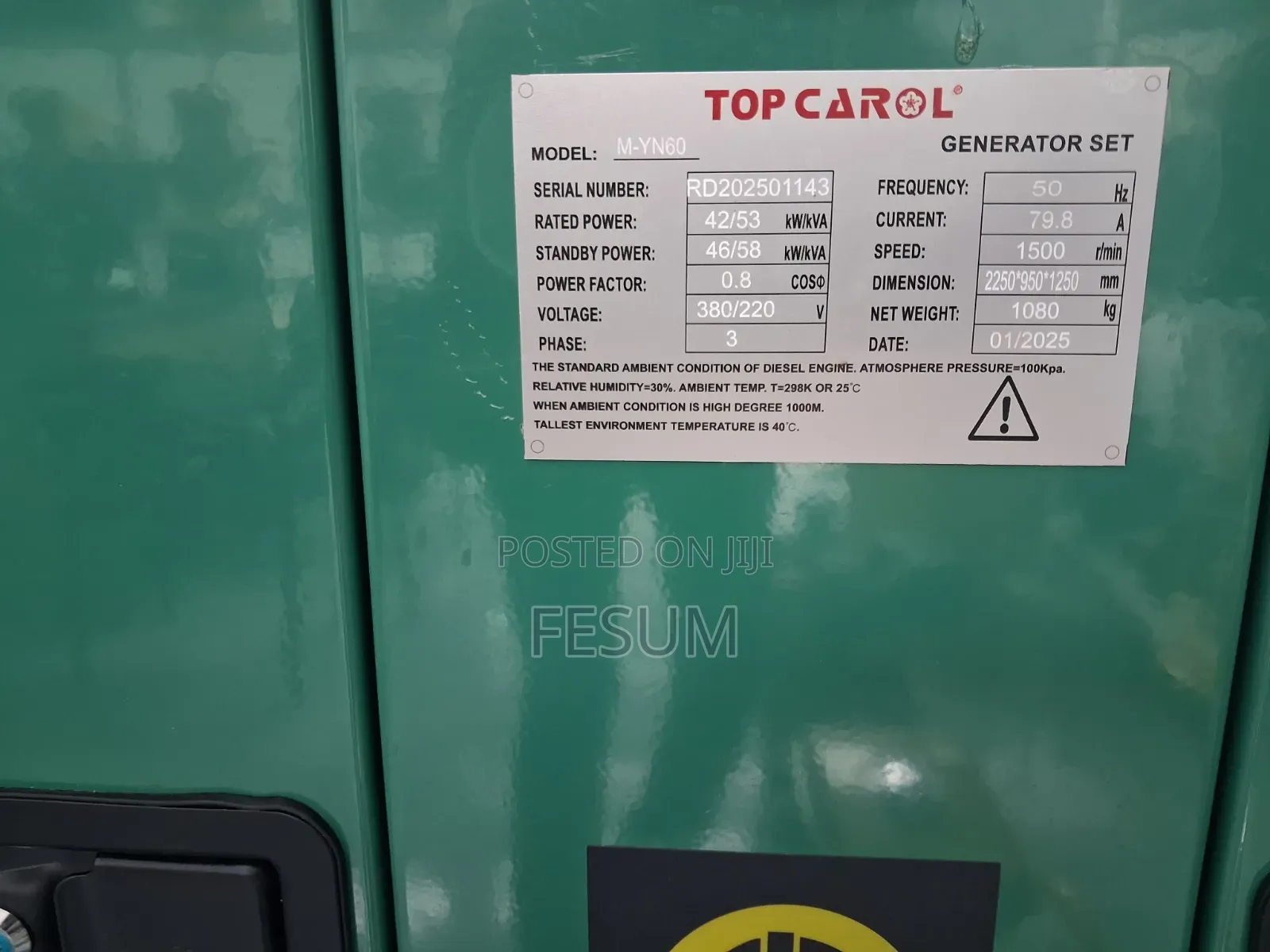 Yunnie Diesel Generator (China)