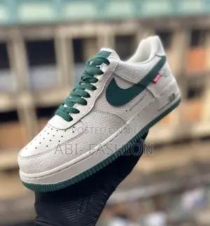 Nike Air Force 1 Low X the North Face Green Fashion Shoes– New Arrival