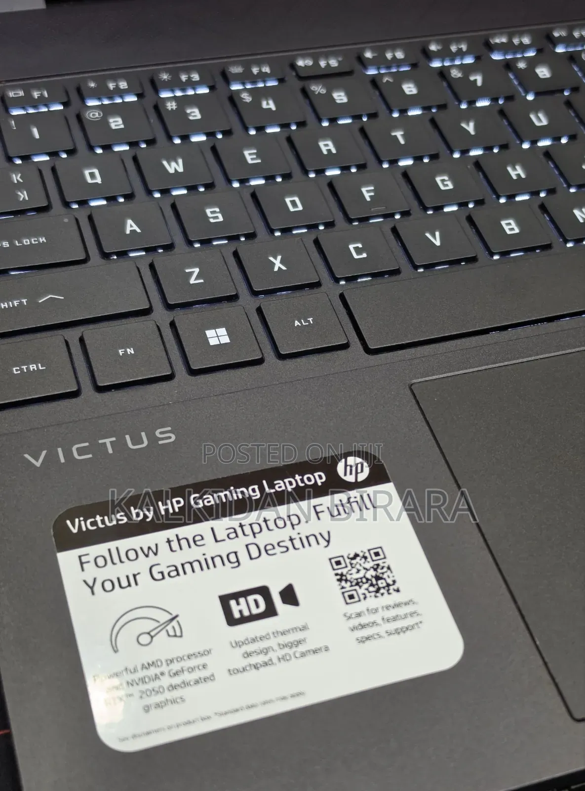 New Laptop HP Victus 16 8GB AMD Ryzen 5 SSD 512GB