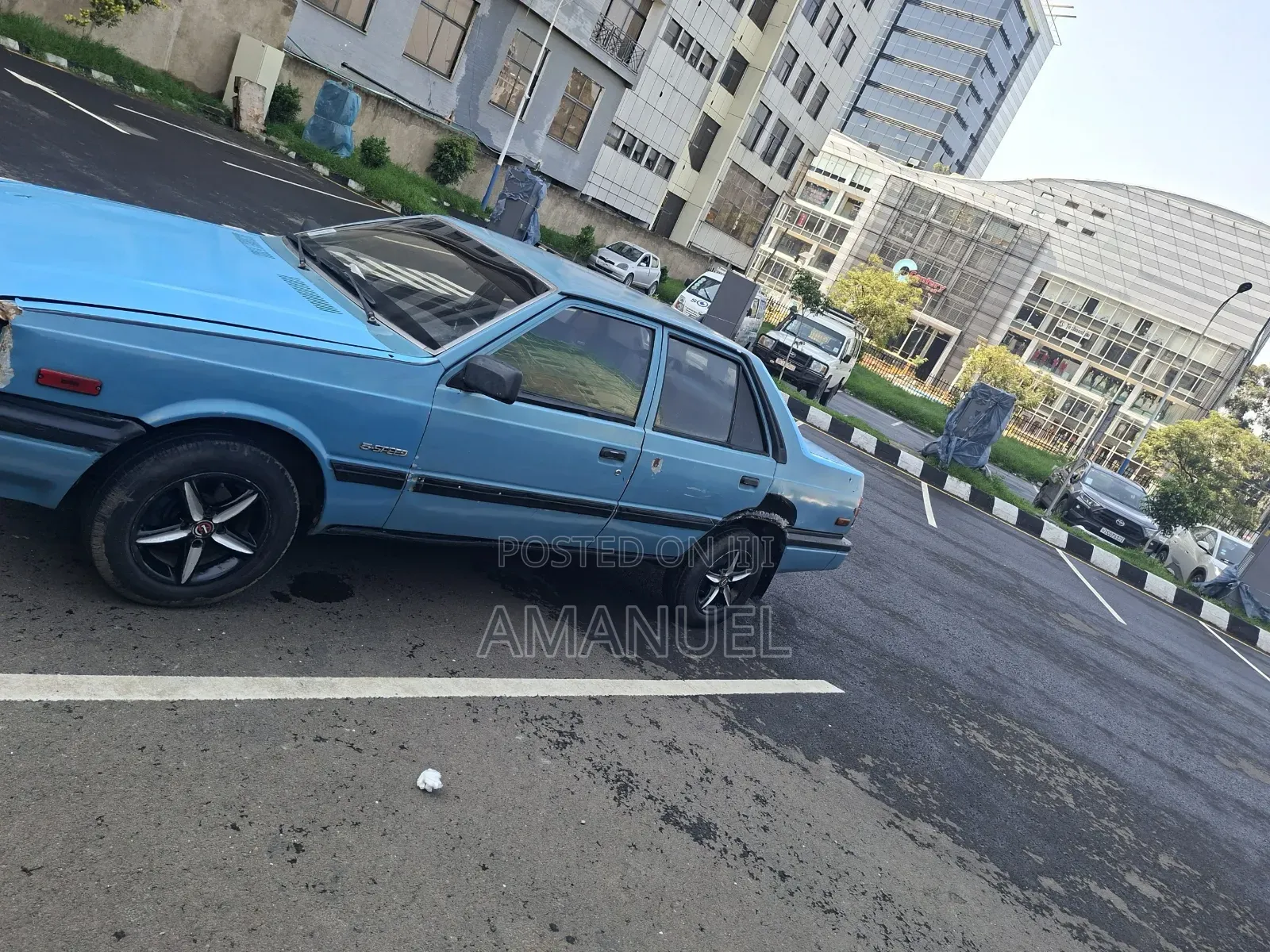 Hyundai Stellar 1987 Blue