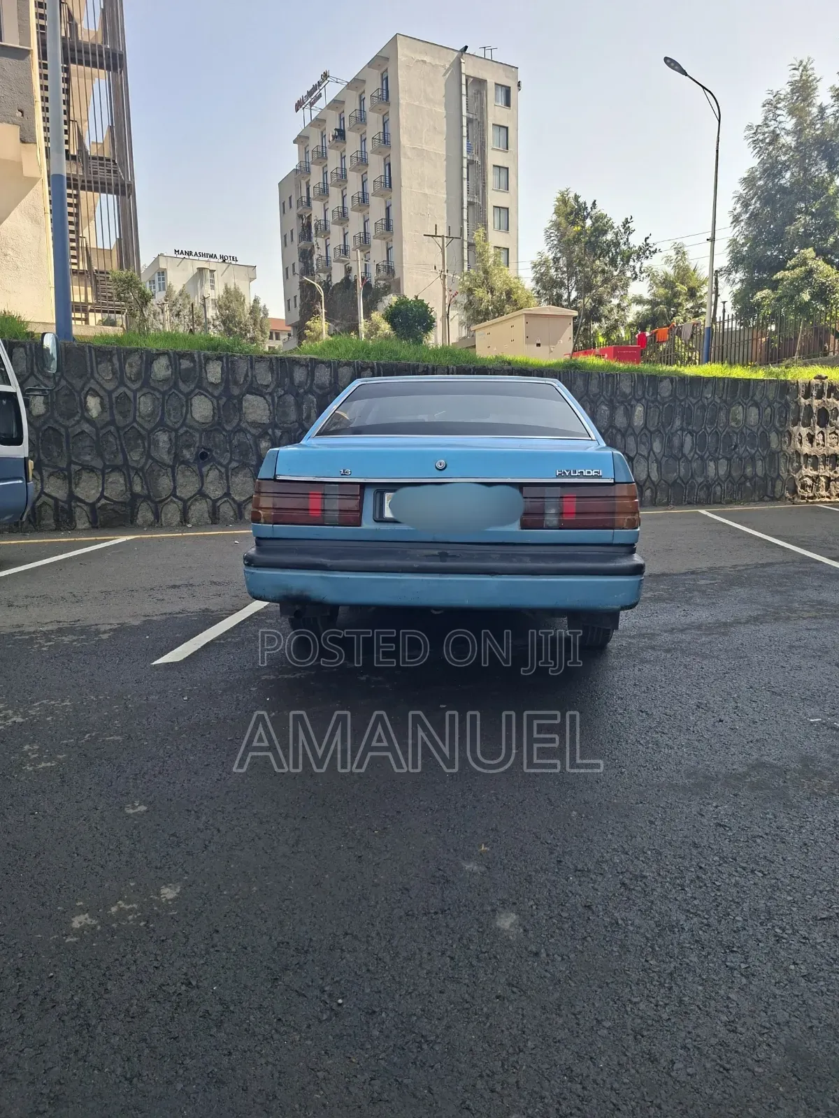 Hyundai Stellar 1987 Blue