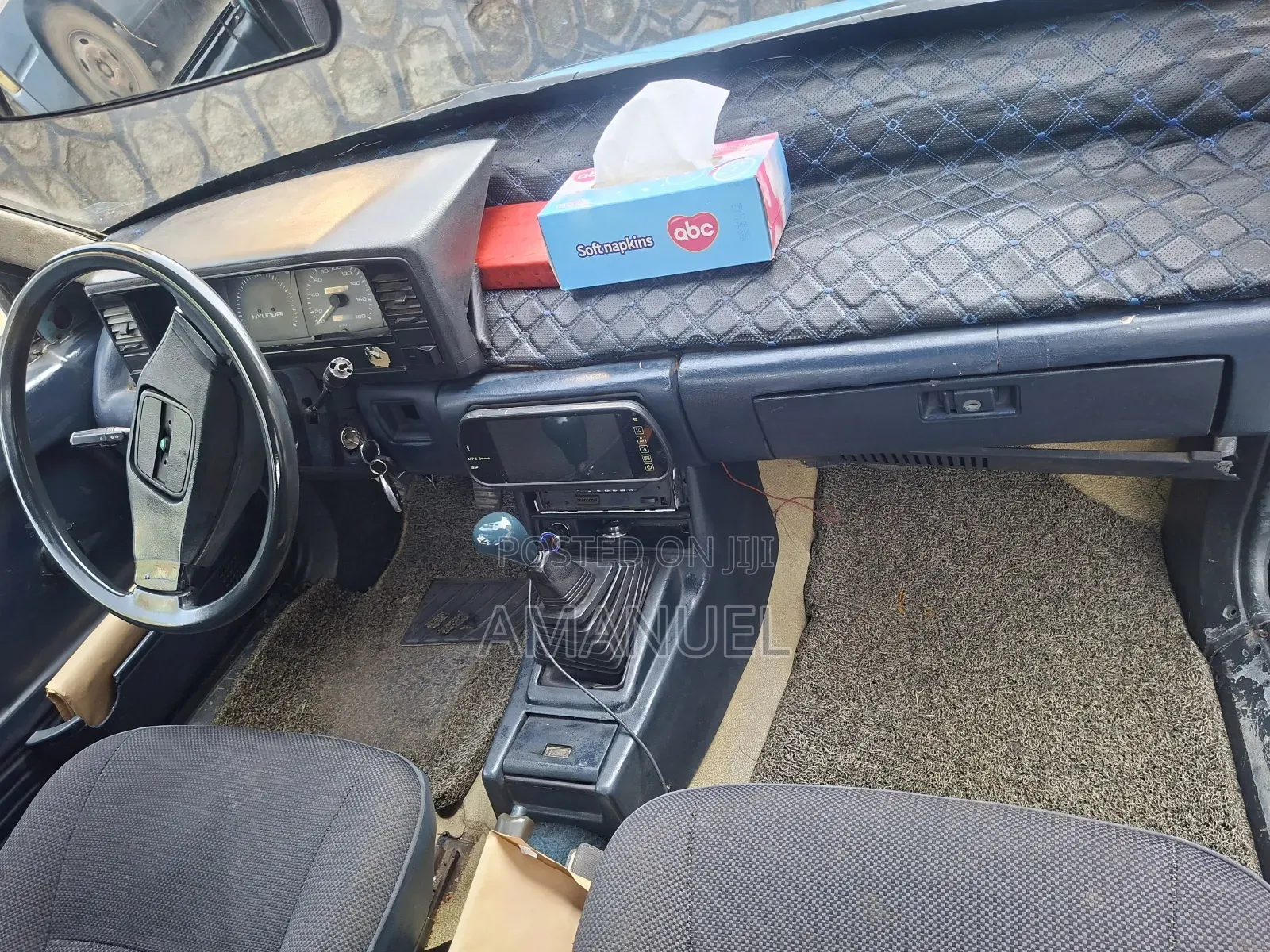 Hyundai Stellar 1987 Blue