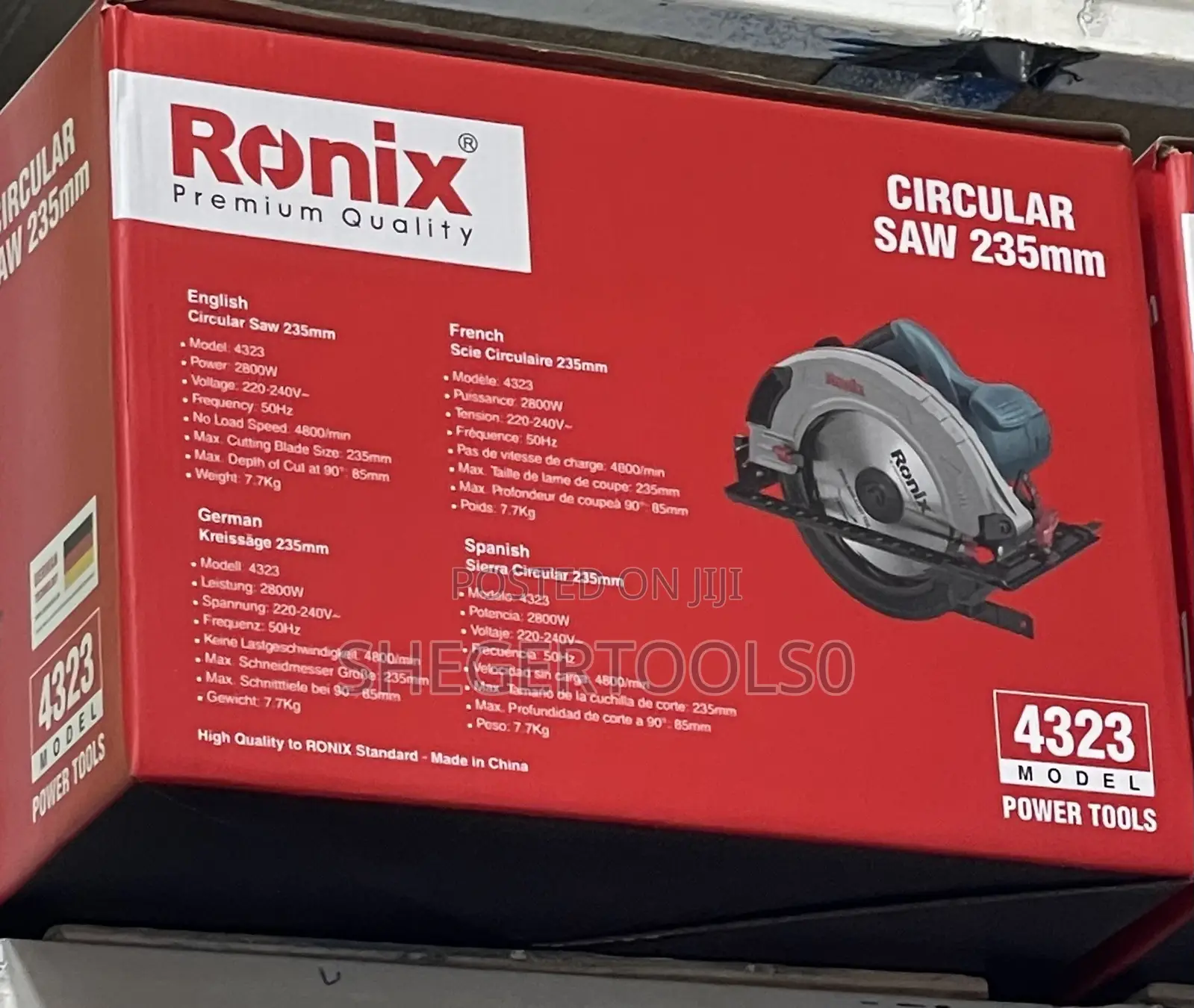 Ronix Circular Saw 2800w