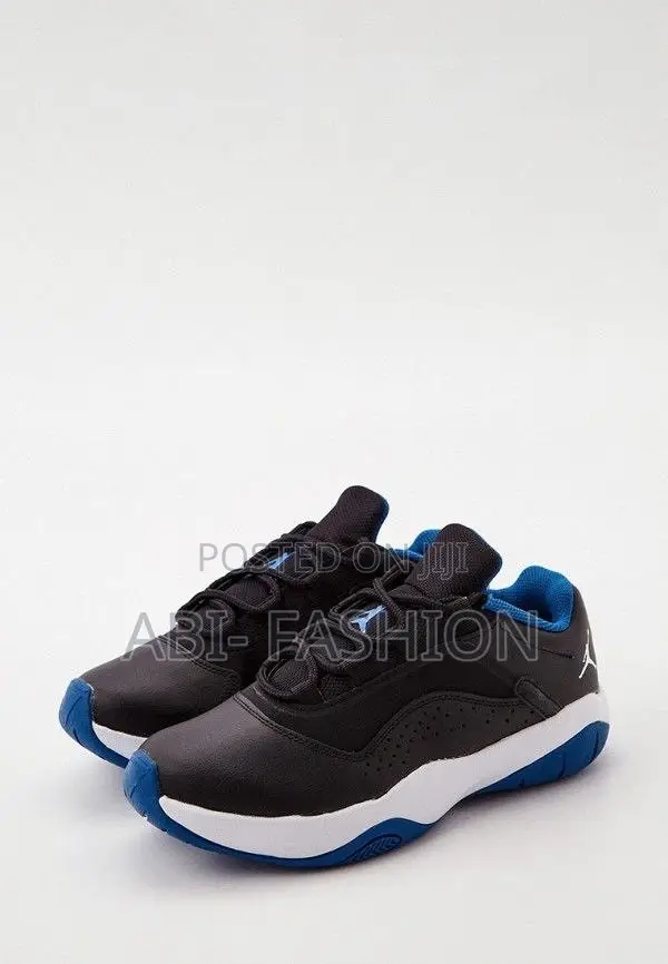 Nike Air Jordan 11 Low CMFT Black/Dark Marina Blue – New Arrival