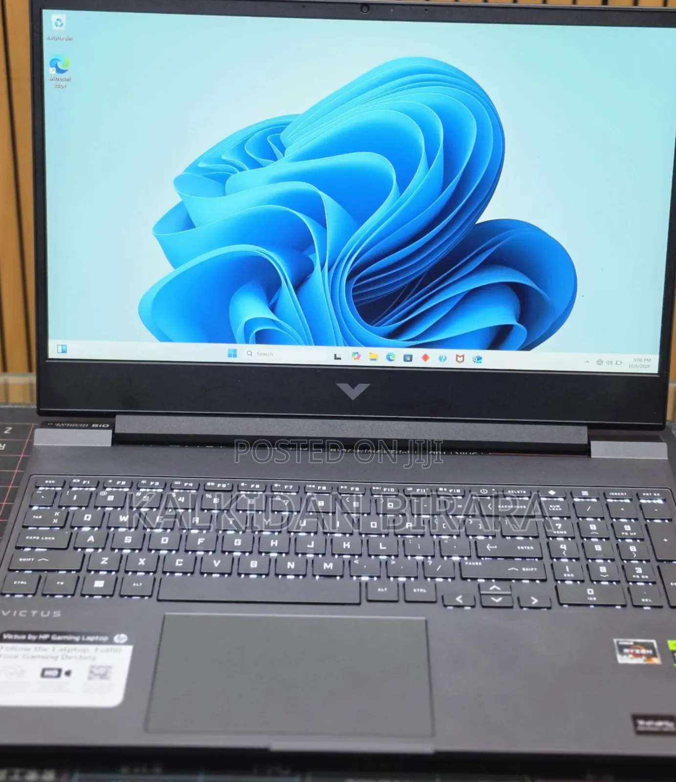 New Laptop HP Victus 16 8GB AMD Ryzen 5 SSD 512GB