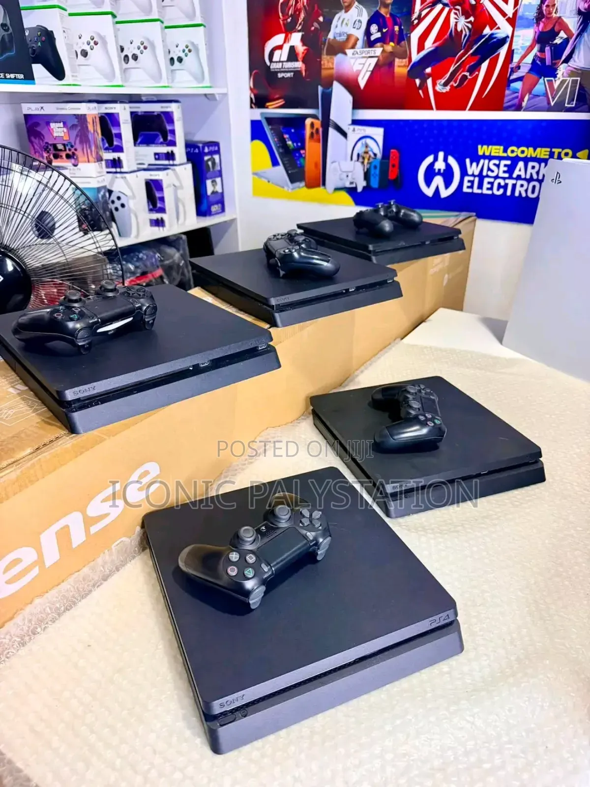 Iconic Ps4 Slim Jealberak Gtav Fc27 and Other Games