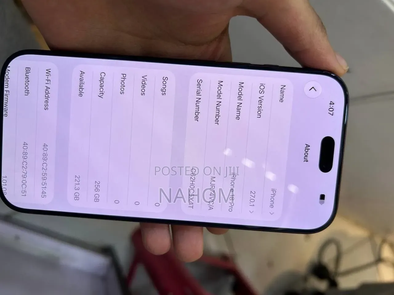 New Apple iPhone 18 Pro Max 256 GB Red
