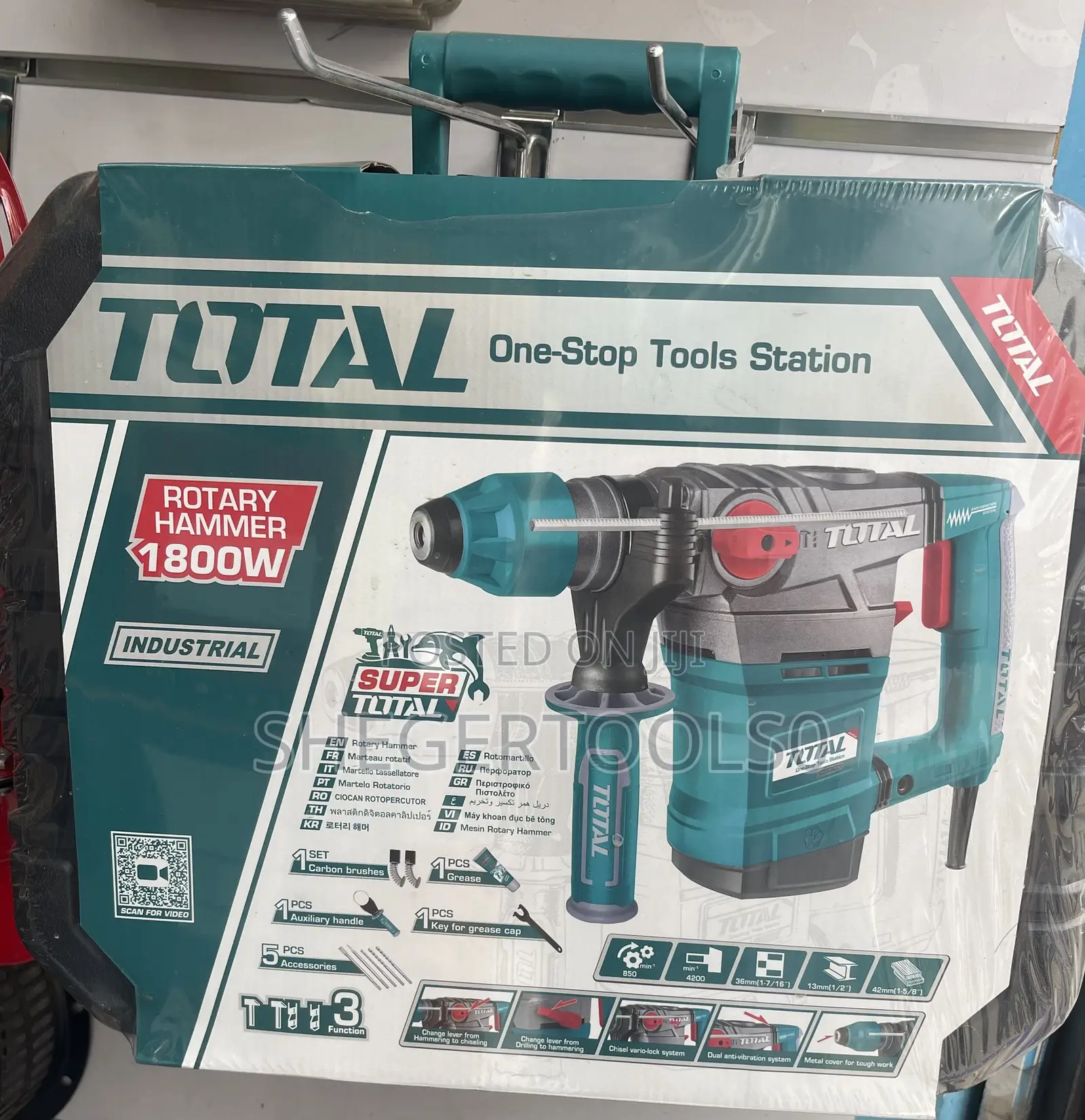 Total Rotary Hammer 1800w