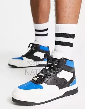 Bershka High Top Sneakers Premium Quality