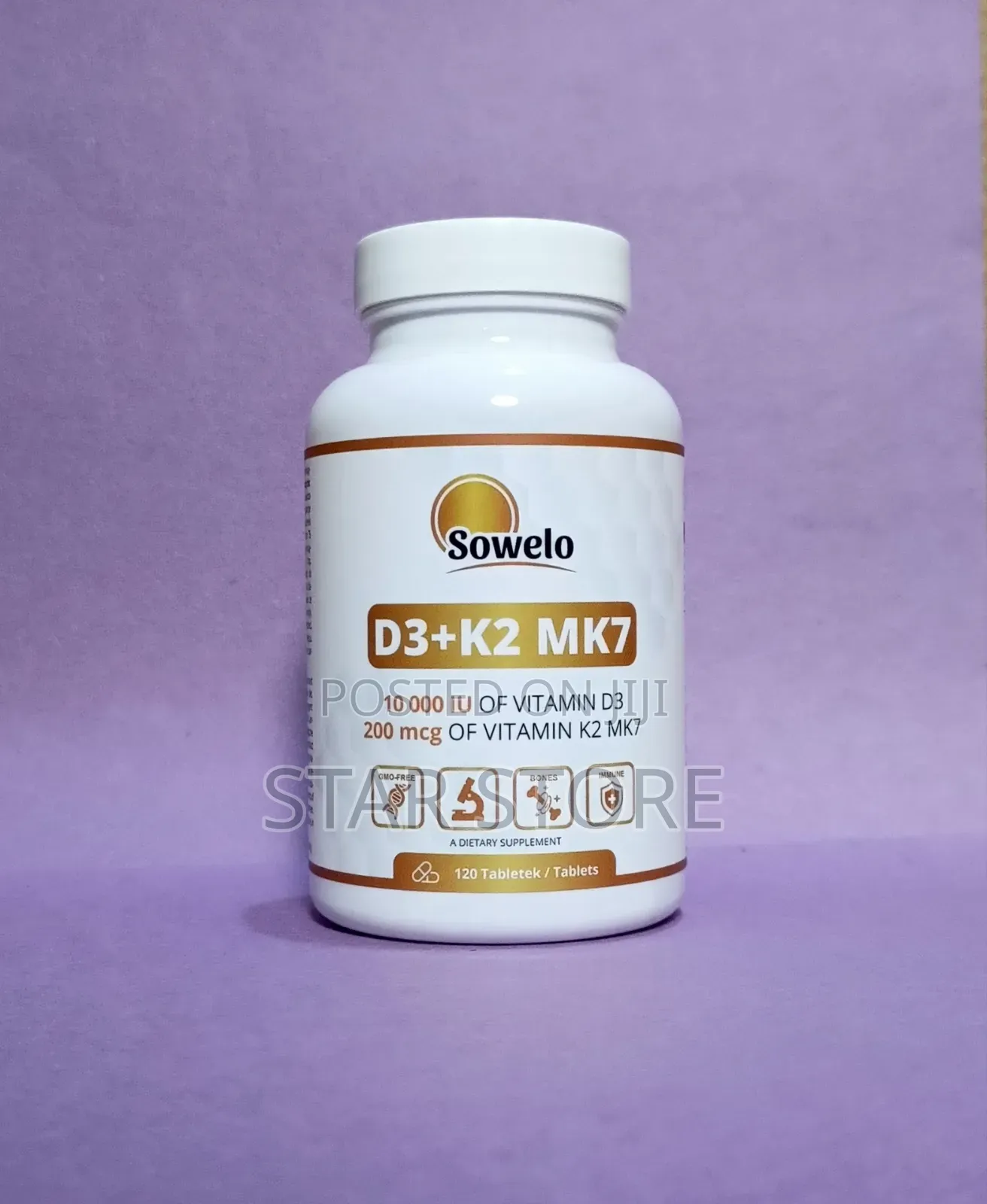 Vitamin D3 10,000 IU With K2(MK7)